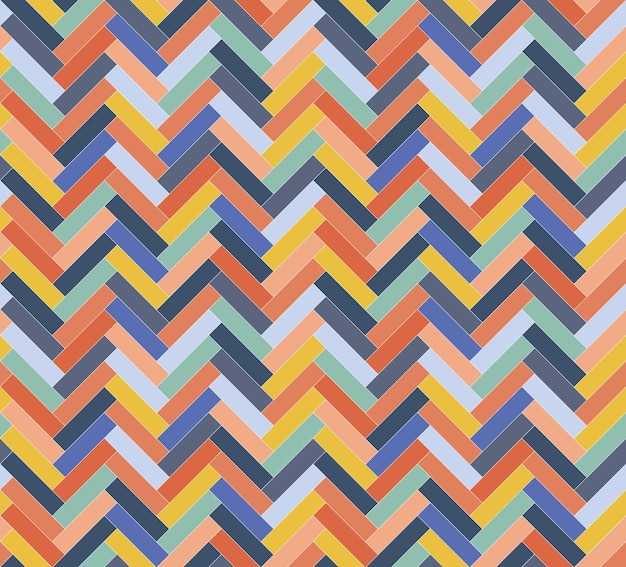 Visgraat behang vloer keuken vector naadloos tegelpatroon Eenvoudige scandinavische heldere houten zigzag print voor pakket