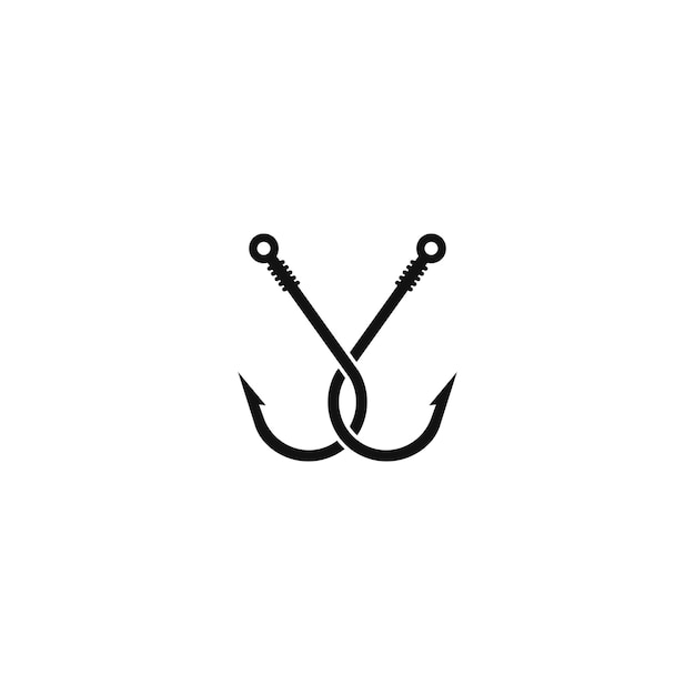 Vector vishaak logo vector pictogram illustratie