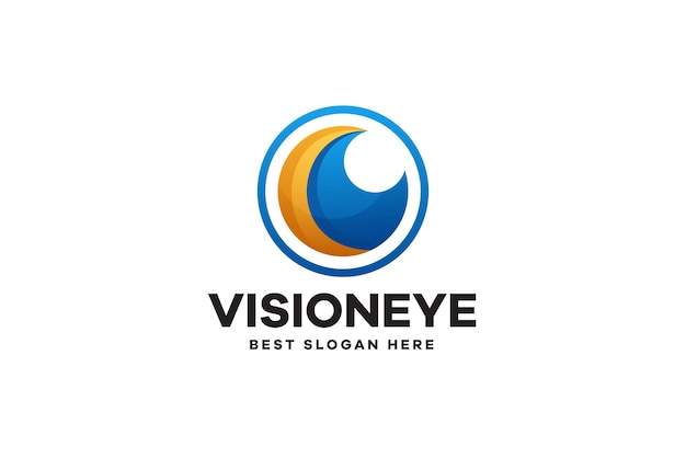 Vector vision eye logo