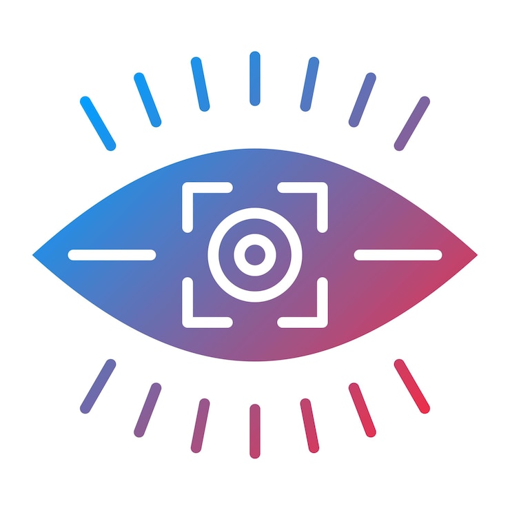 Vector vision icon vector image can be used for business startup