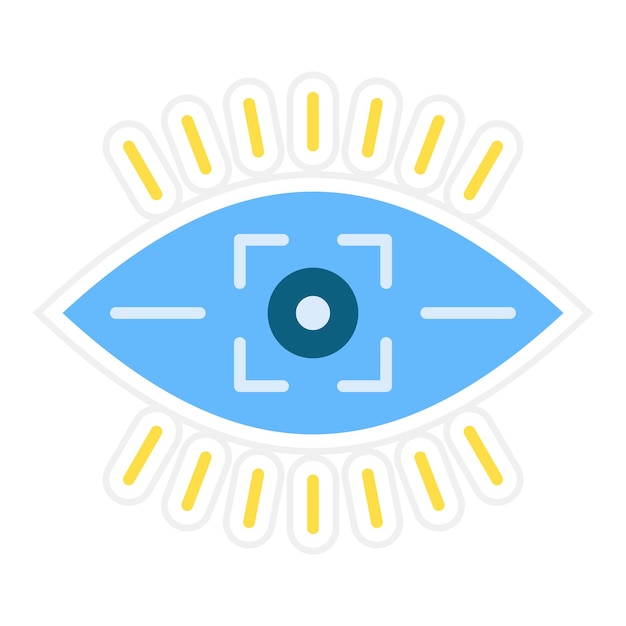 Vision icon vector image Can be used for Business Startup