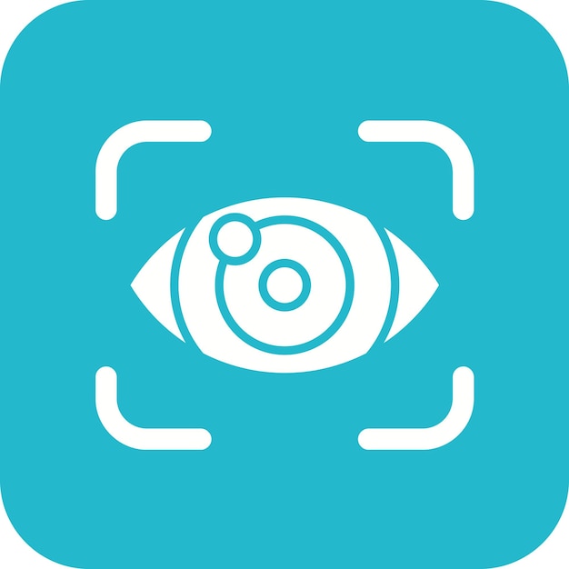 Vision icon vector image Can be used for Optometrist