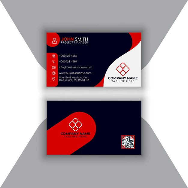 visiting card template