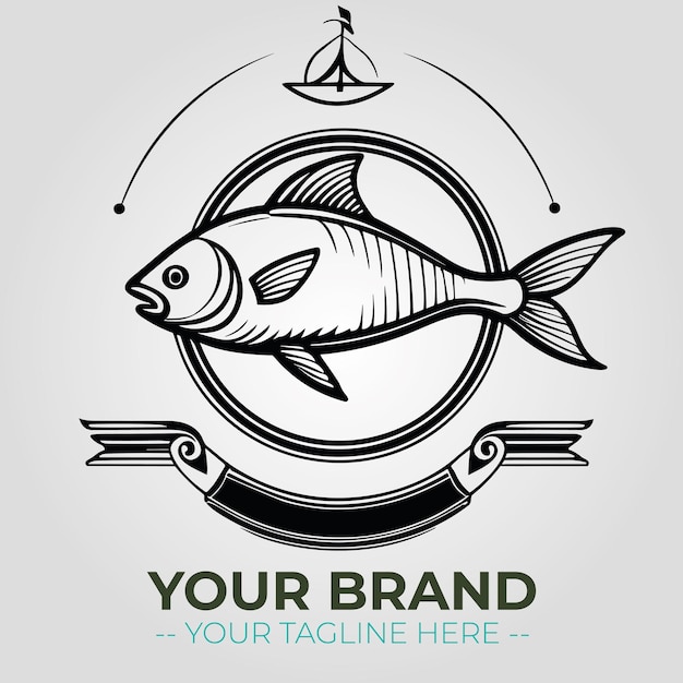 Vislogo een logo voor visrestaurant en merk