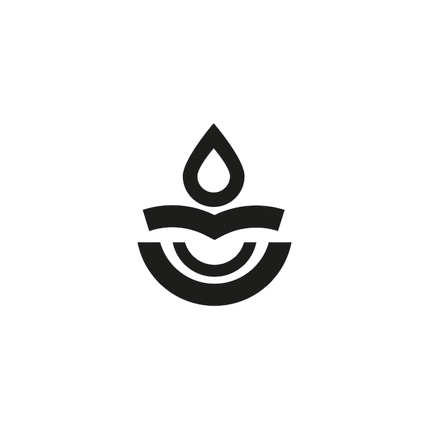 Vector visual identiteit logo yoga