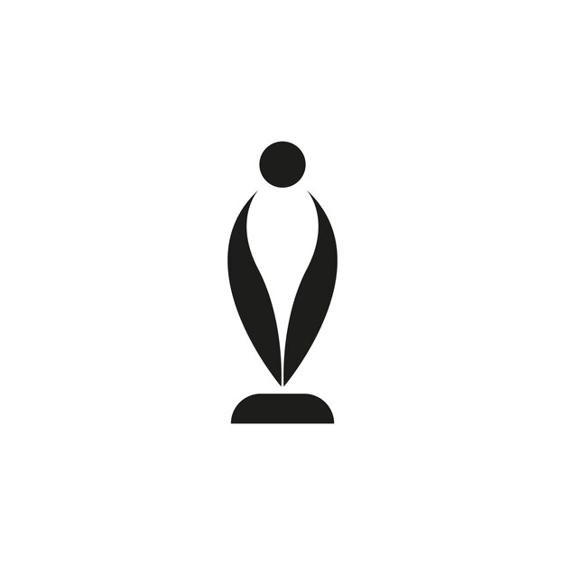 Vettore identità visiva logo yoga