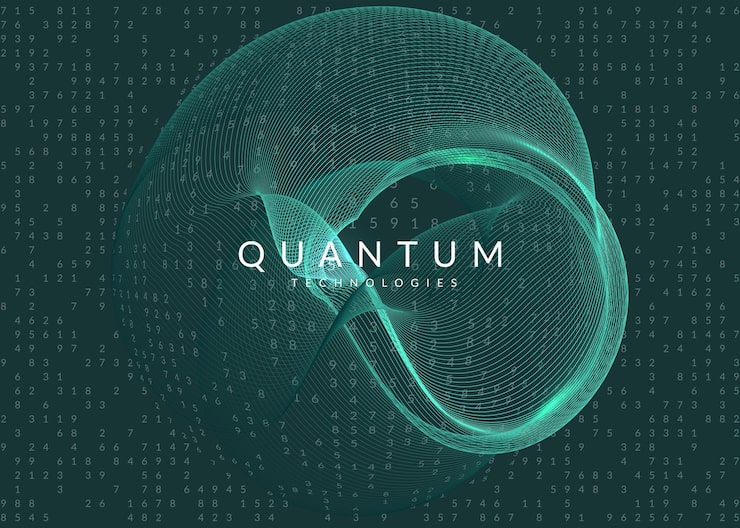 Vector 視覺化背景. 大數據,人工智能,深度學習和量子計算技術. 計算概念的設計模板. 矢量視覺化後台.