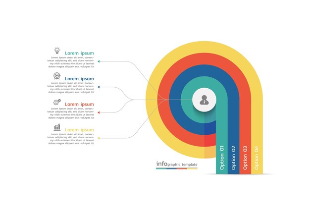 visualization timeline process infographic template Steps business data design