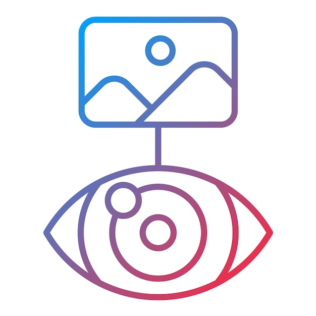 Visuele icoon vector afbeelding Kan worden gebruikt voor Optometrist