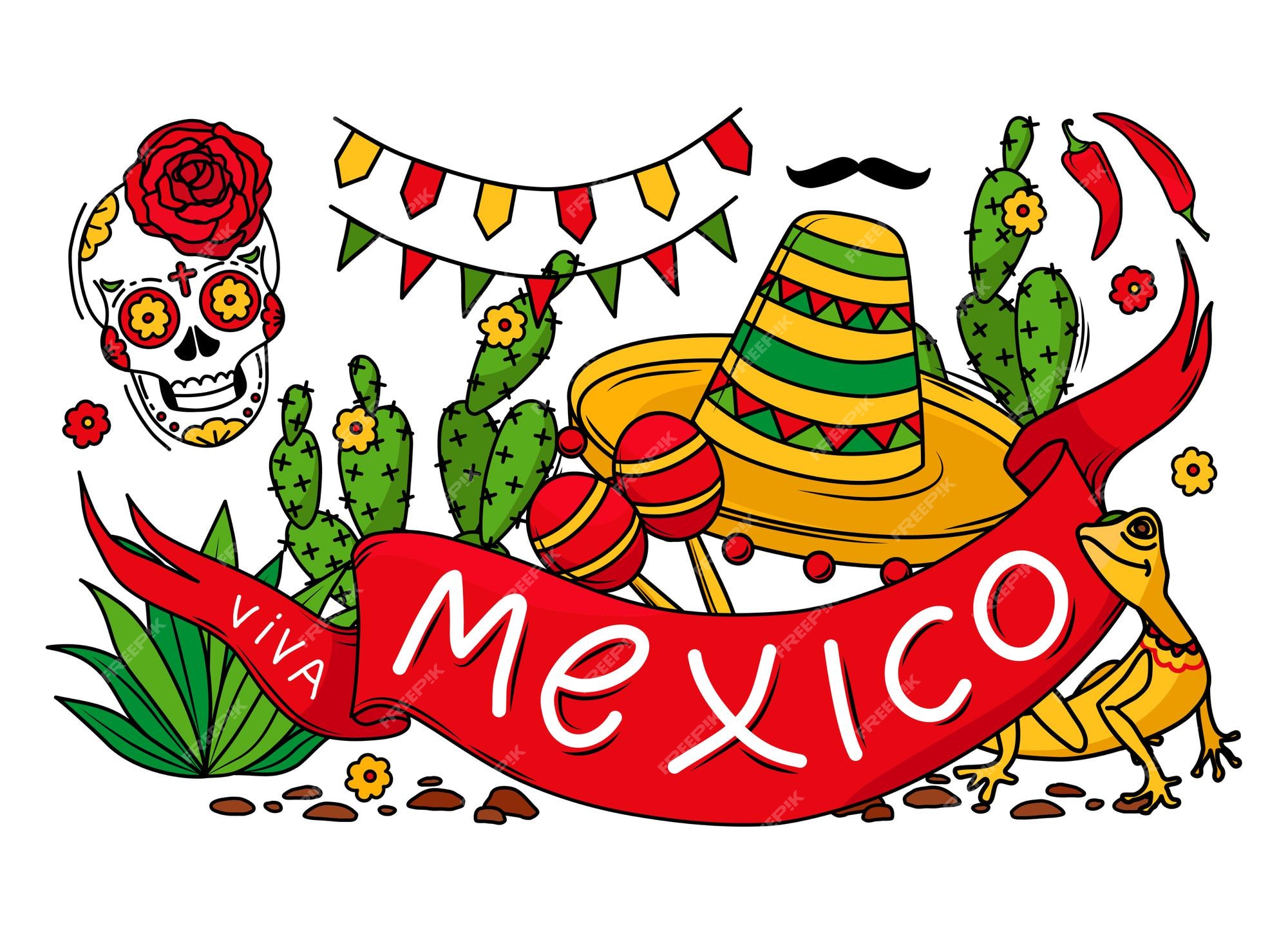Page 20 | Viva mexican Vectors & Illustrations for Free Download | Freepik