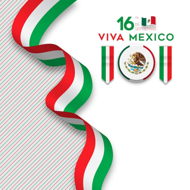 Viva mexico onafhankelijkheidsdag 16 september