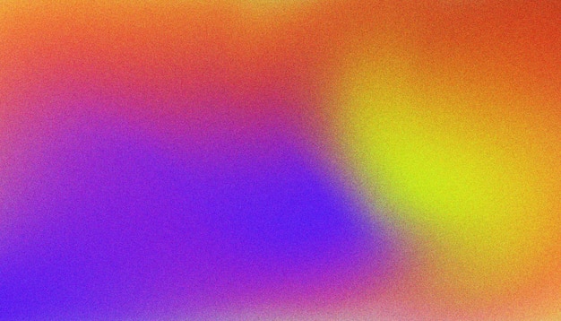 Vivid Grainy Gradient Een splash van geluid en kleur voor creatieve visuele aantrekkingskracht