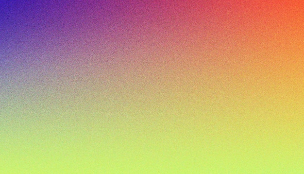Vivid Grainy Gradient Een splash van geluid en kleur voor creatieve visuele aantrekkingskracht