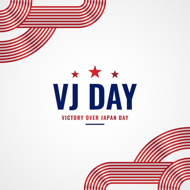 VJ Day Design Background For International Moment