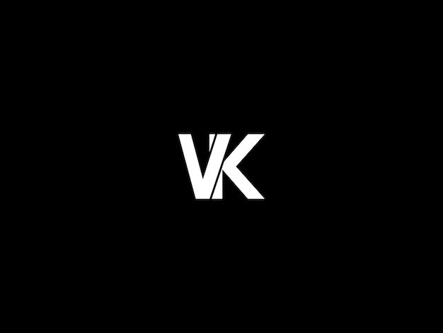 VK 로고 디자인