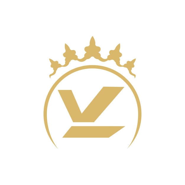 Vector vl logo design vector template