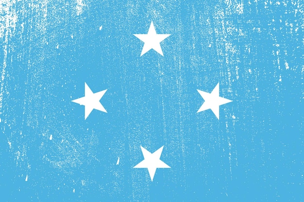 Vlag in grunge-stijl