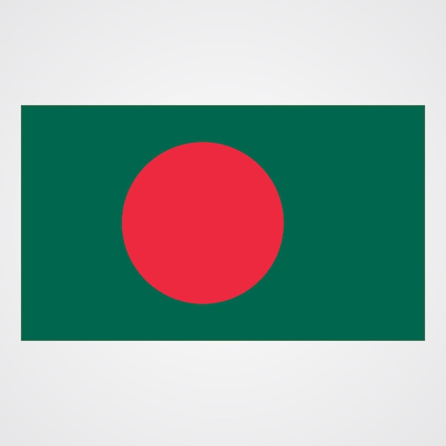 Vector vlag van bangladesh