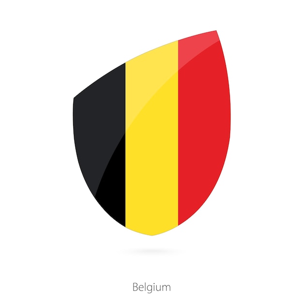 Vlag van belgië belgische rugby vlag