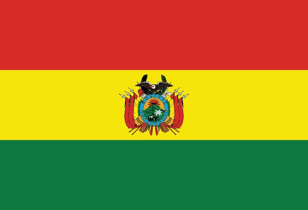 Vlag van Bolivia Vlagnatie