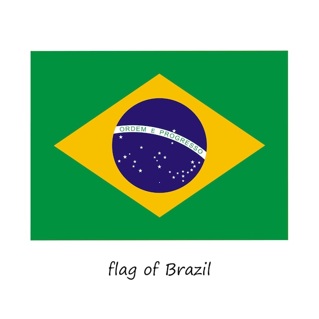 Vlag van Brazilië