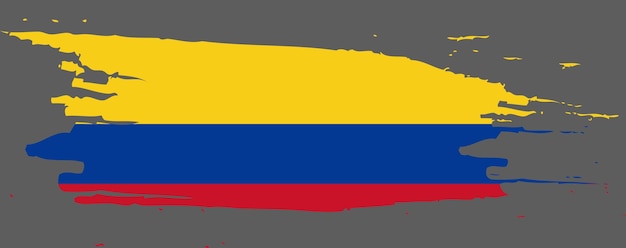 Vlag van Colombia vector 12