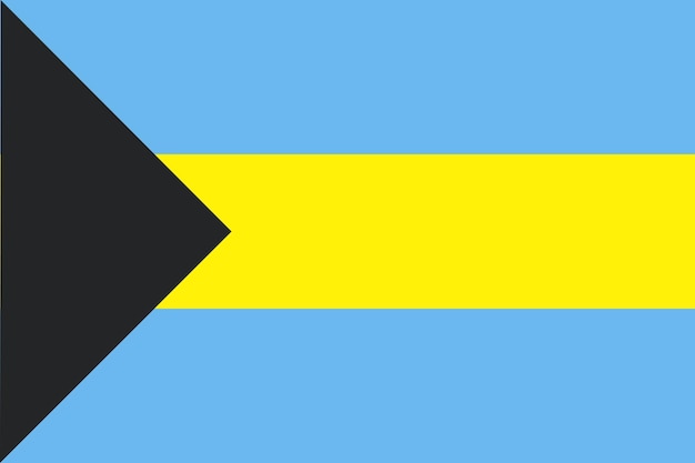 Vlag van de Bahama&#39;s