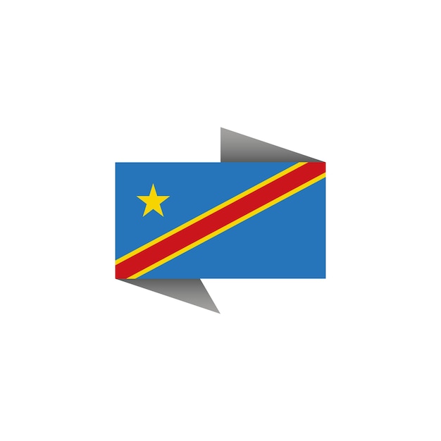 vlag van de democratische republiek congo