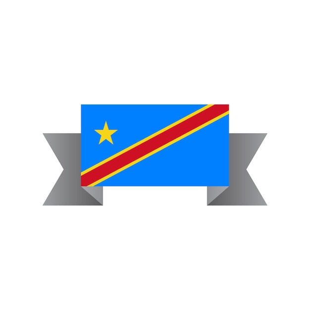 vlag van de democratische republiek congo