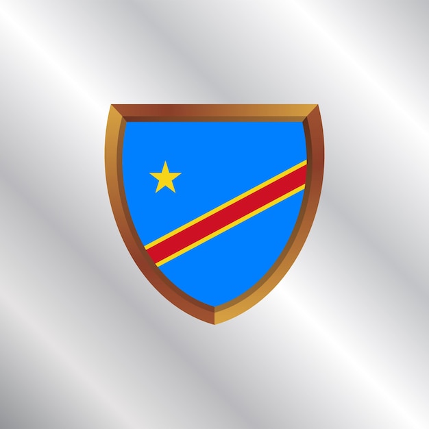 Vlag van de democratische republiek congo