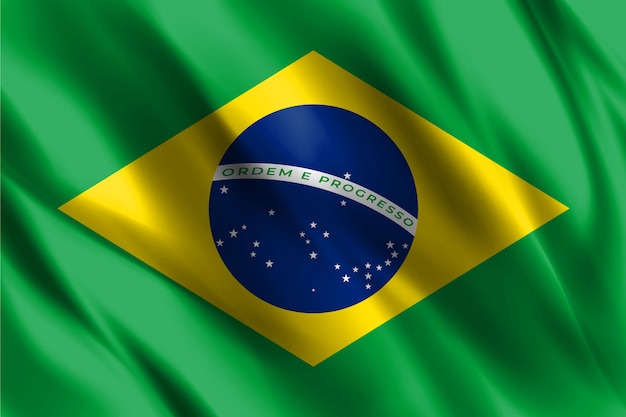 Vlag van de Federale Republiek Brazilië