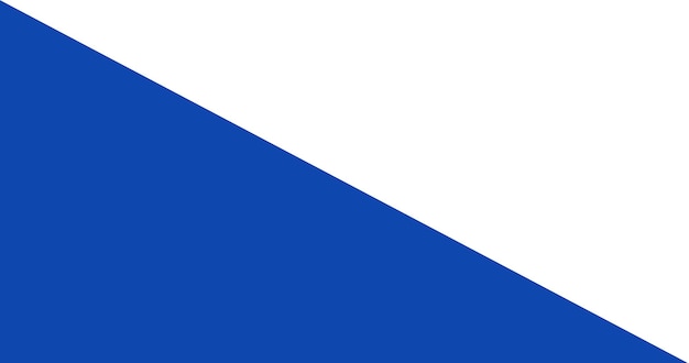 Vlag van de gemeente Lebbeke in België vector afbeelding