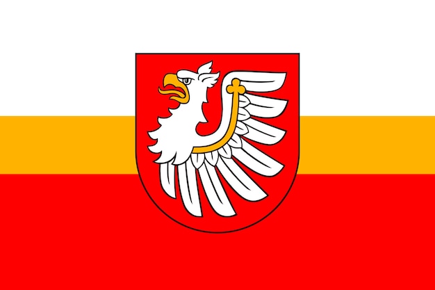 Vlag van de provincie Brzeski