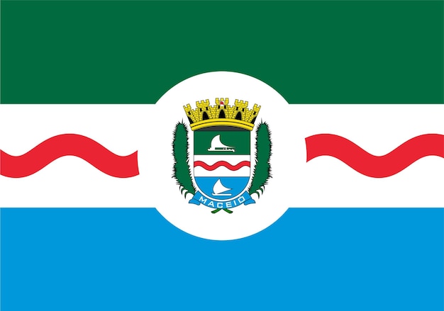 Vlag van de stad nova scotia