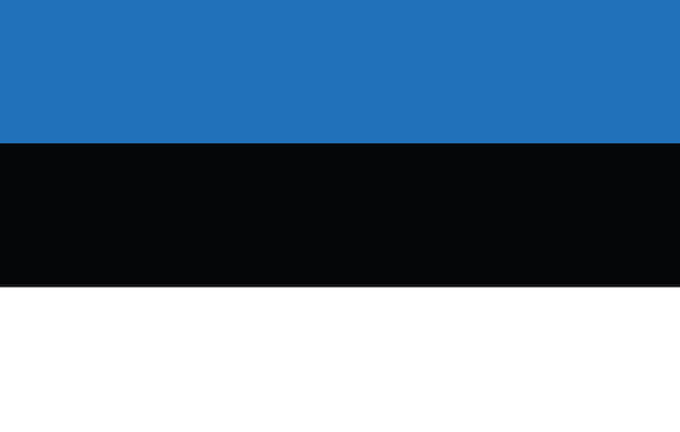 Vlag van de vlagnatie van Estland