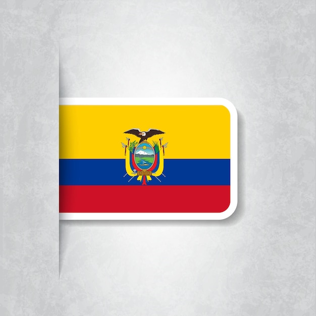 Vlag van Ecuador