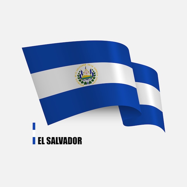 vlag van El Salvador EPS