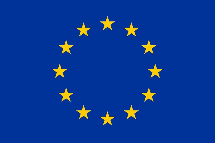 Vector vlag van europa