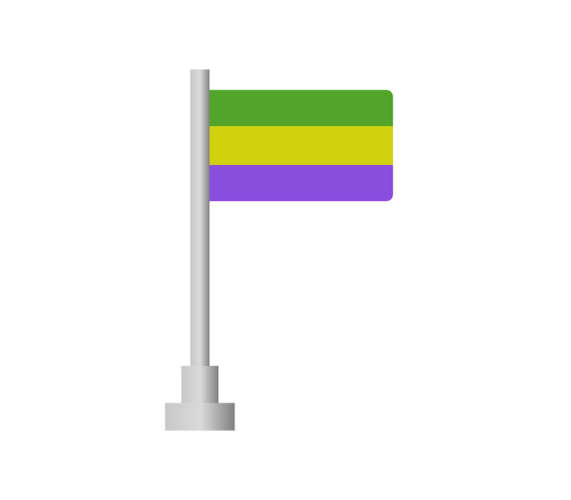 Vlag van GABON