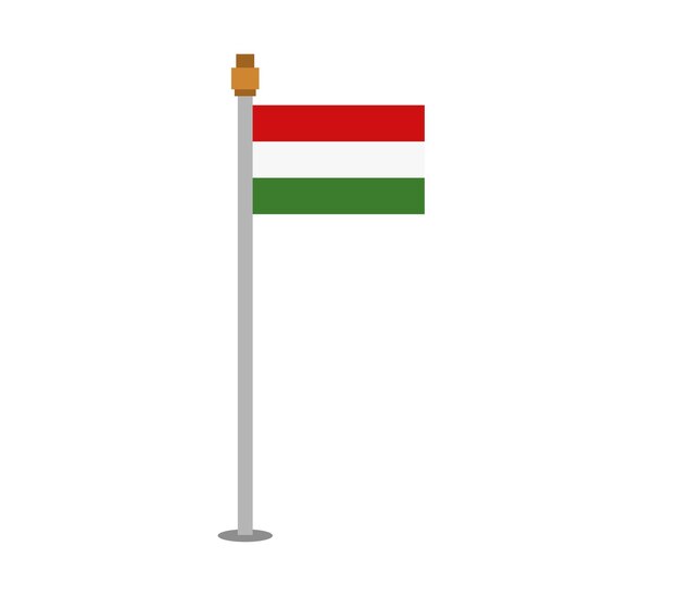 Vlag van HONGARIJE