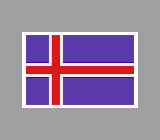 Vlag van ijsland