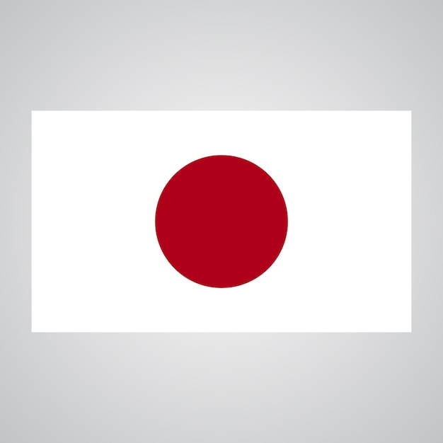 Vector vlag van japan