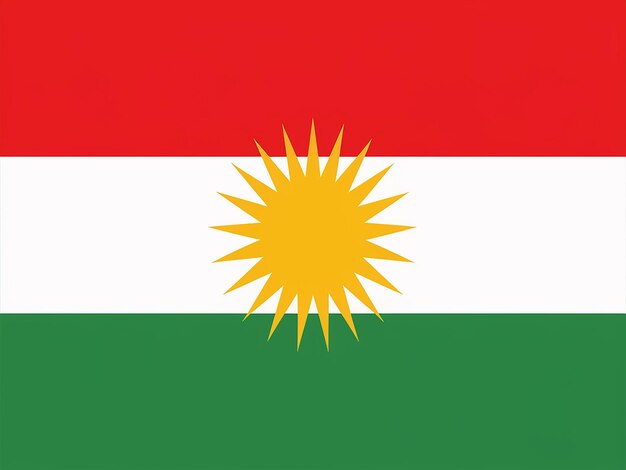 Vlag van Koerdistan