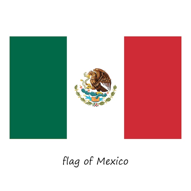 vlag van Mexico