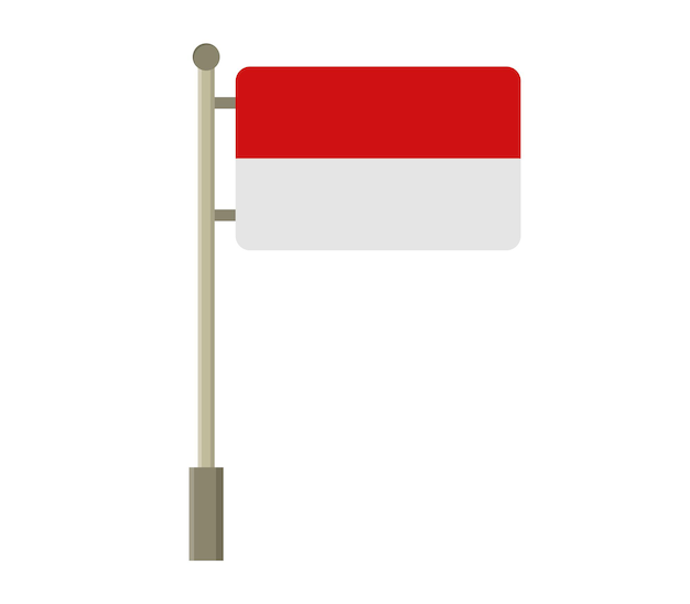 Vlag van Monaco