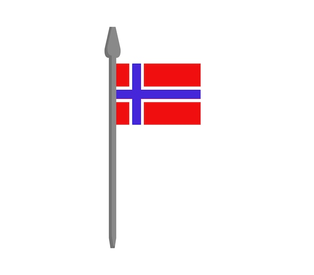 Vlag van noorwegen