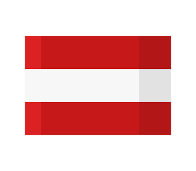 Vlag van Oostenrijk