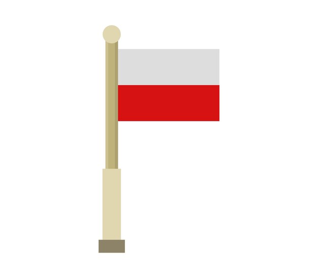 vlag van Polen voeren