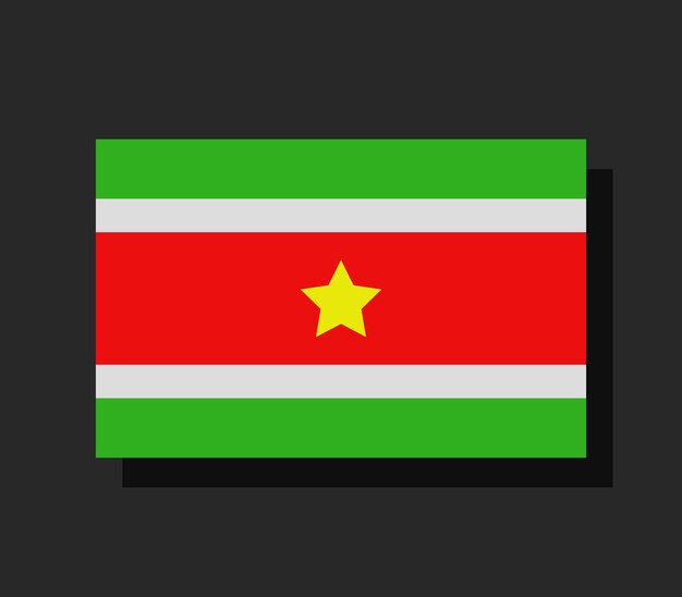 Vlag van suriname