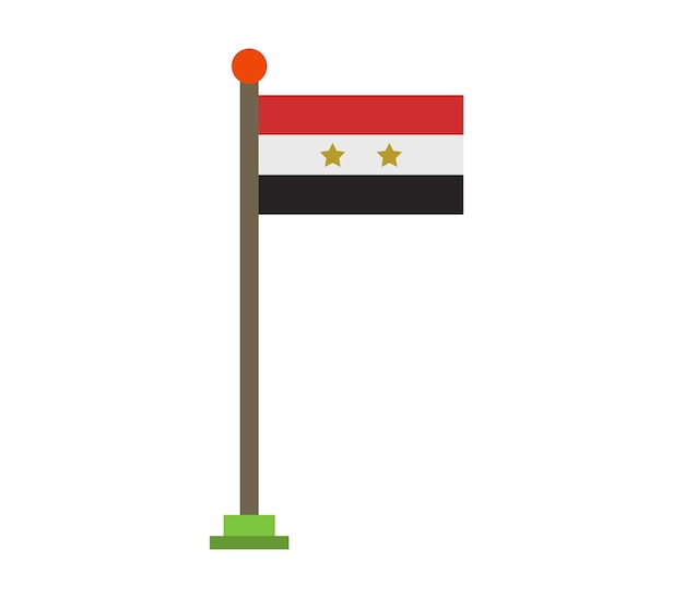 vlag van syrië